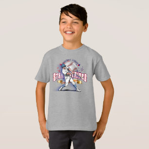 Baseball Stars & Stripes Kinder T-Shirt