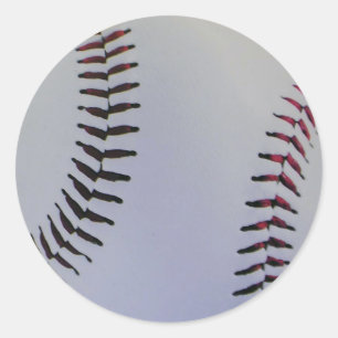 Baseball-Sticker Runder Aufkleber