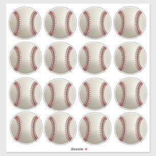 Baseball Stickers Aufkleber