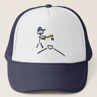 Baseball-Strichmännchen Truckerkappe