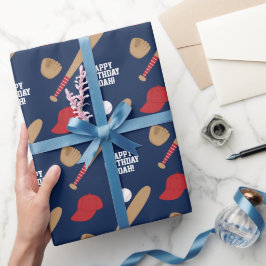 Baseball Super Star Geschenkpapier