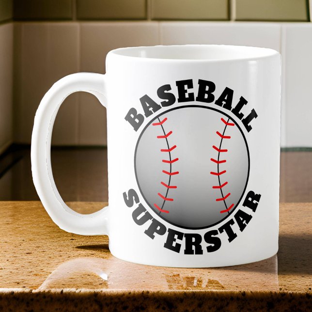 Baseball Superstar Sport Kaffeetasse (Baseball Superstar Mug)