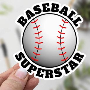 Baseball Superstar Sports Aufkleber