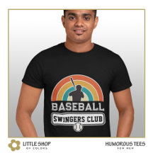 Baseball Swingers Club Anpassbarer T - Shirt