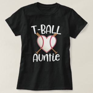 Baseball-Tante Gift, die mein Neffe dort draussen T-Shirt