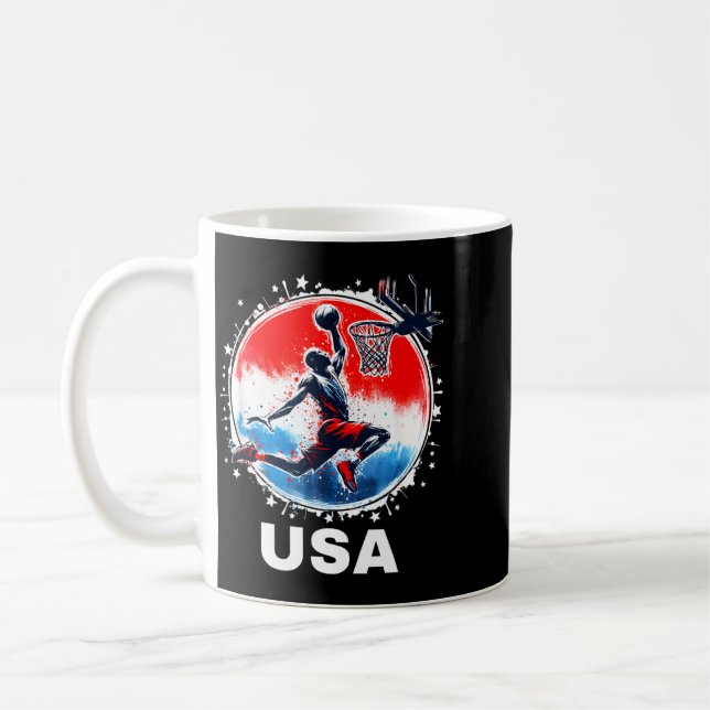Baseball Team Baseball Fliegende Bisonrel USA Team Kaffeetasse (Links)