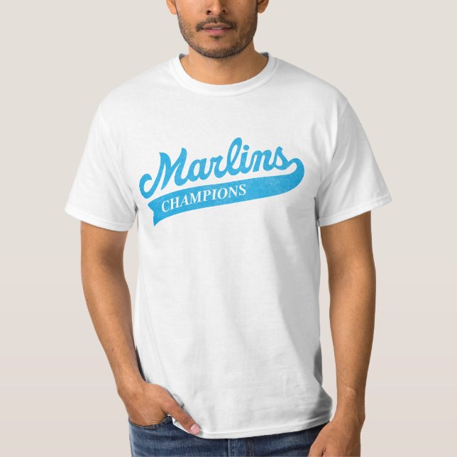 Baseball Team Miami Marlin T-Shirt (Vorderseite)