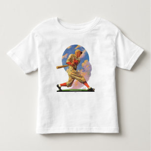 Baseball-Teig Kleinkind T-shirt