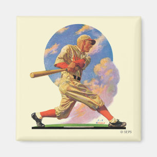 Baseball-Teig Magnet