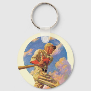 Baseball-Teig Schlüsselanhänger