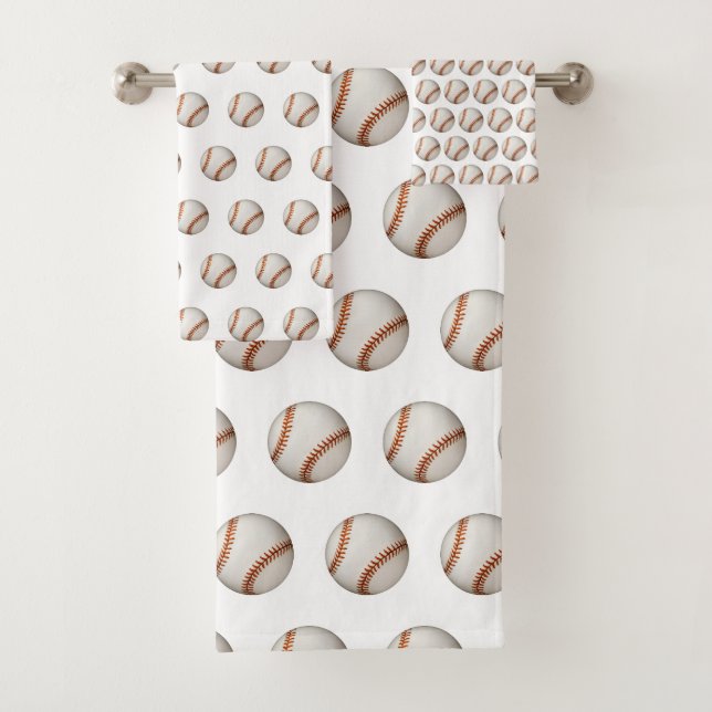Baseball-Thema Badhandtuch Set (Insitu)