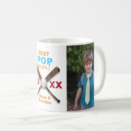 Baseball-Thema Bester Pop je benutzerdefiniertes F Kaffeetasse