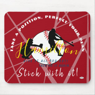 Baseball Thema Personalisiert Mousepad