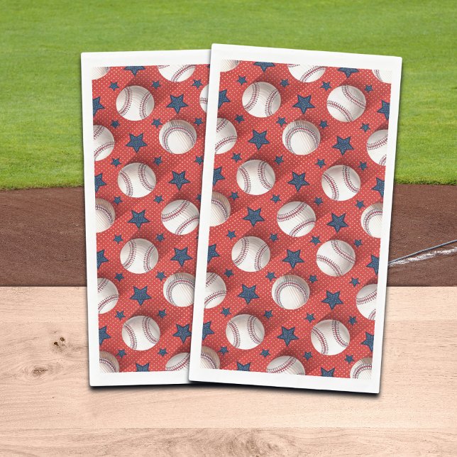 Baseball-Thema Serviette (Von Creator hochgeladen)