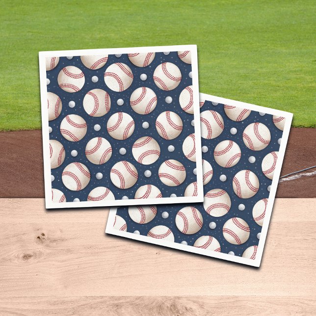 Baseball-Thema Serviette (Von Creator hochgeladen)