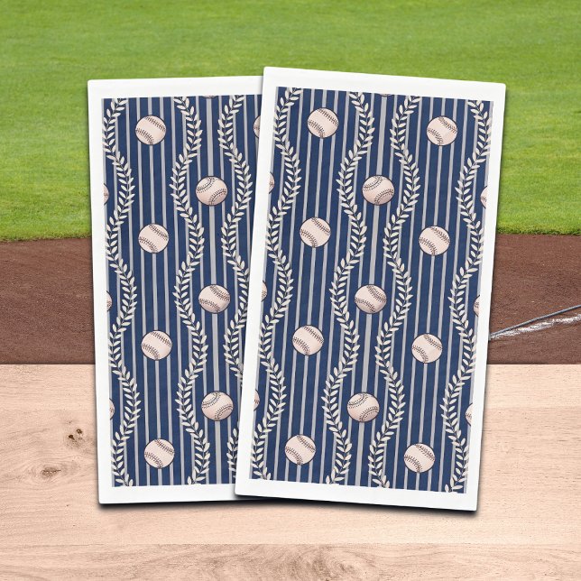 Baseball-Thema Serviette (Von Creator hochgeladen)