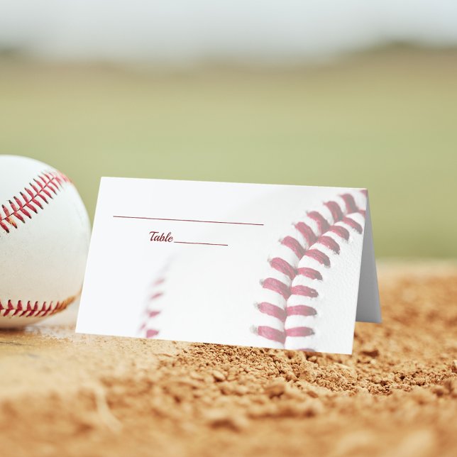 Baseball Theme Wedding Platzkarte (Von Creator hochgeladen)