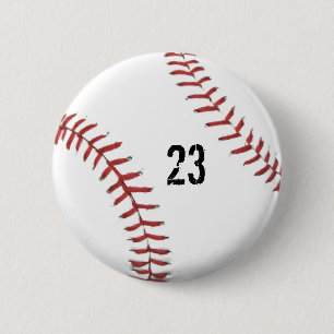 Baseball-Themen-Schaltfläche Button