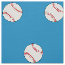 Baseball Themenstoff in Sky Blue HAMbyWG