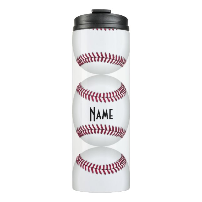 “Baseball” Thermosbecher (Vorderseite)