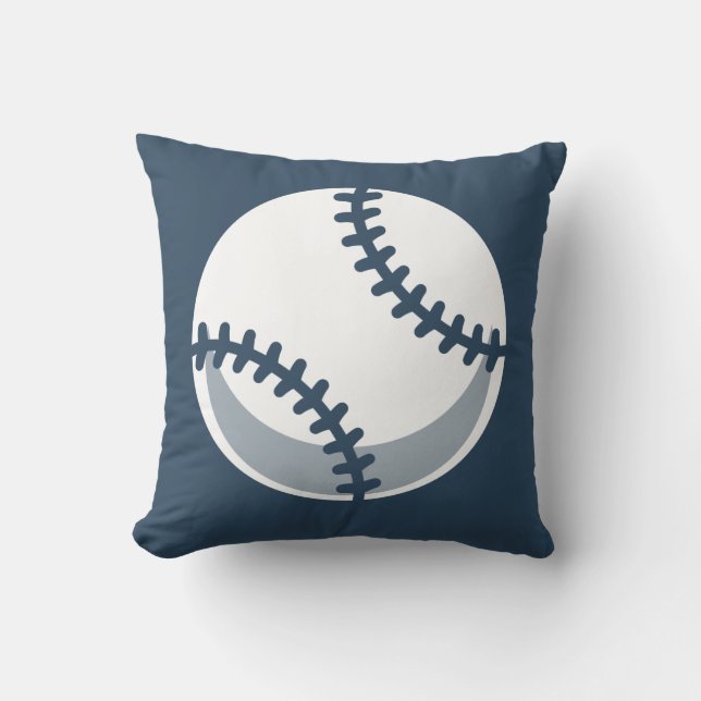 Baseball Throw PIlllow Kissen (Vorderseite)