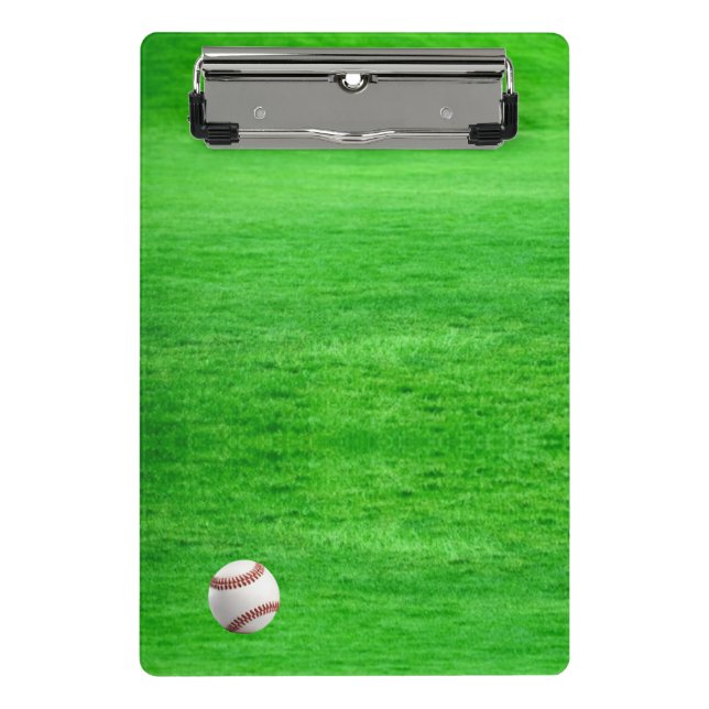 Baseball-Trainer Profi Mini Klemmbrett (Vorderseite)