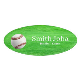 Baseball-Trainer Profi Namenschild
