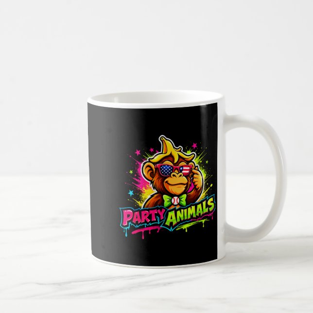 Baseball-Trikot Party Animals  Kaffeetasse (Rechts)