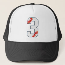 Baseball-Trikotnummer 3