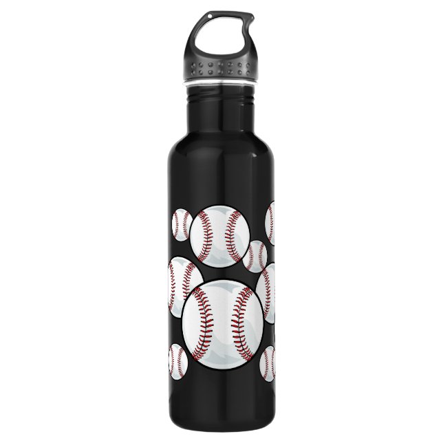 - Baseball Trinkflasche (Vorderseite)