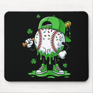 Baseball-Tropf Für Jungen Eiscreme-Tropf Baseball- Mousepad
