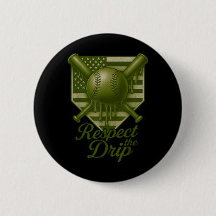 Baseball Tropfen Boys Ice Cream Camouflage Usa 4. Button