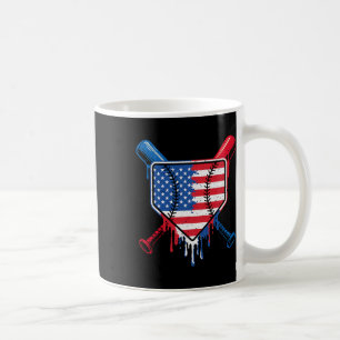 Baseball Tropfen Boys Ice Cream Patriotic American Kaffeetasse