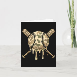 Baseball Tropfen Camouflage Baseball Bats Boys Spo Karte