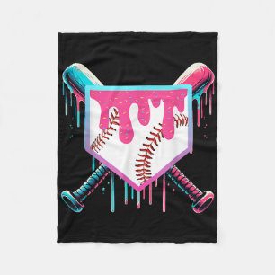 Baseball-Tropfen für Boys Ice Cream Tropfen Jugend Fleecedecke