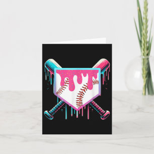 Baseball-Tropfen für Boys Ice Cream Tropfen Jugend Karte