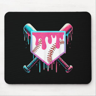 Baseball-Tropfen für Boys Ice Cream Tropfen Jugend Mousepad