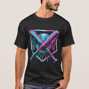 Baseball-Tropfen für Boys Ice Cream Tropfen Jugend T-Shirt