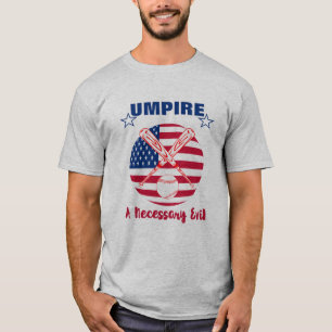 Baseball Umpire Funny Sports Zitat Grafik T-Shirt