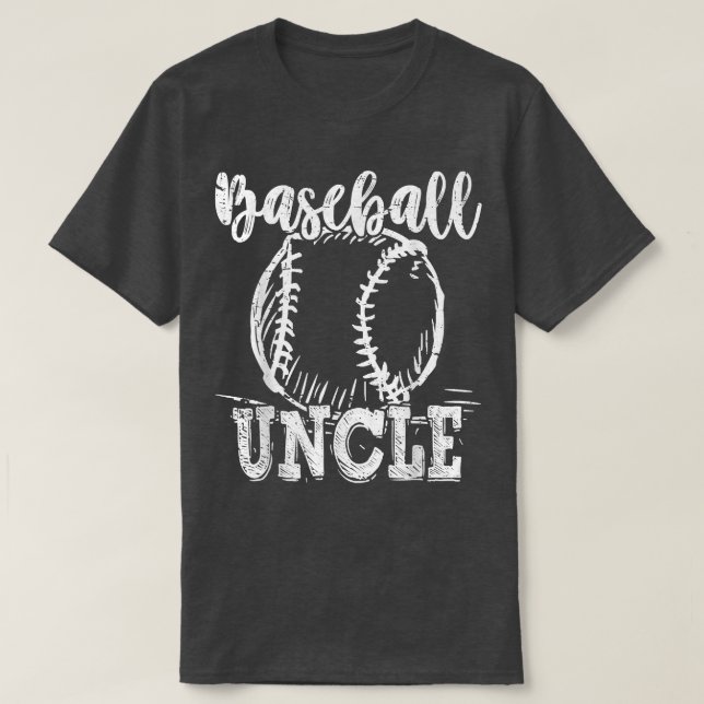Baseball Uncle Liebe Baseball Funny T-Shirt (Design vorne)