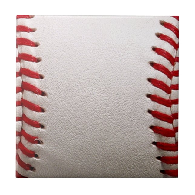 Baseball und Softball rote Naht Fliese (Vorderseite)