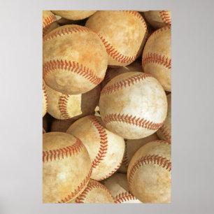 Baseball Unique Artwork Poster