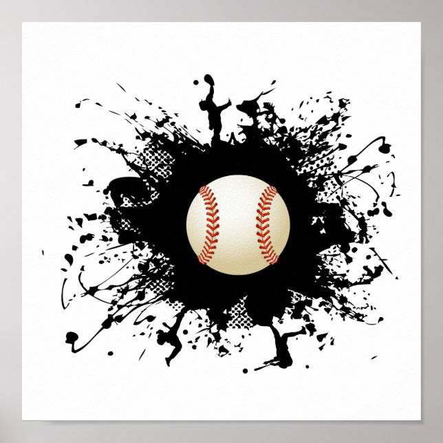 Baseball Urban Style Poster (Vorne)
