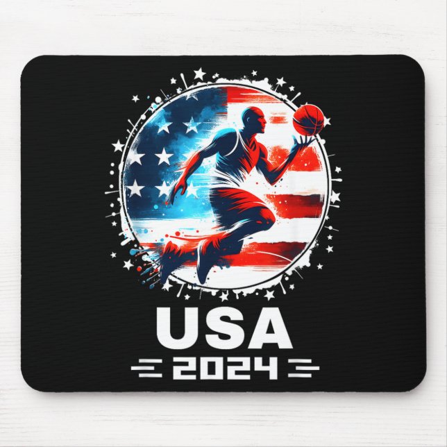 Baseball USA Flying Bisonrel 2024 Baseball USA Tea Mousepad (Vorne)