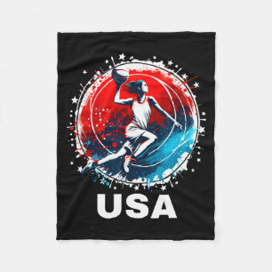 Baseball USA Go USA Team Fleecedecke