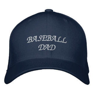 Baseball-Vater Bestickte Baseballkappe