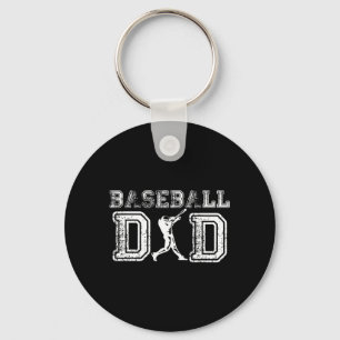 Baseball Vater Fun Vathers Day Geschenk für Daddy Schlüsselanhänger