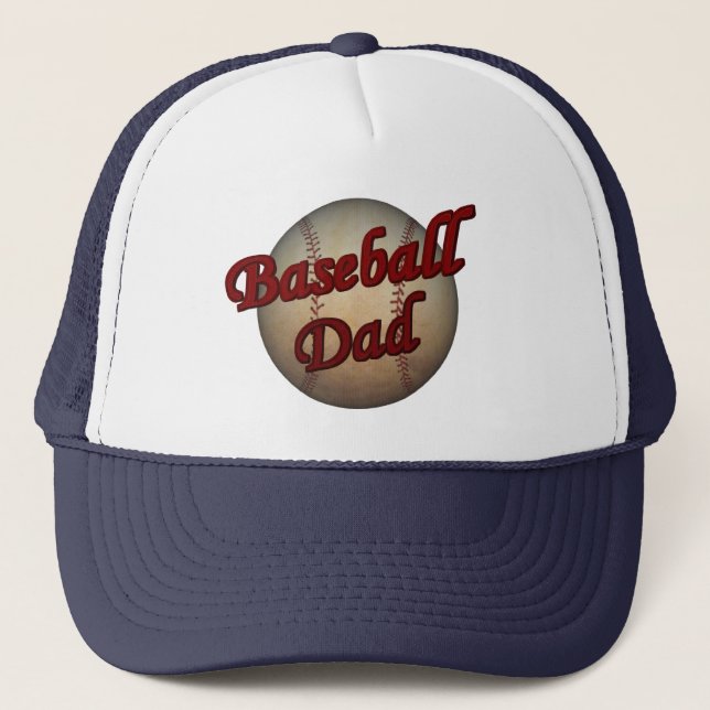 Baseball-Vater-Hut Truckerkappe (Vorderseite)