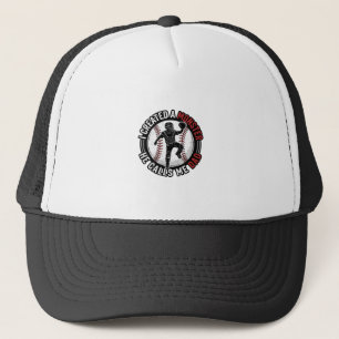 Baseball-Vater-Monster-Vintage-Catcher-Shirt-Desig Truckerkappe