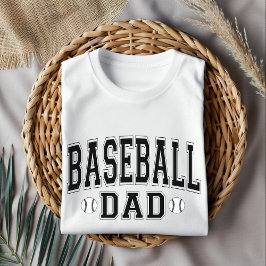 Baseball Vater Shirt - Vatertag Geschenk für Sport